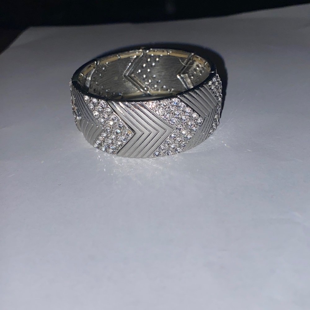 3 for $10 bracelet silver stretchy